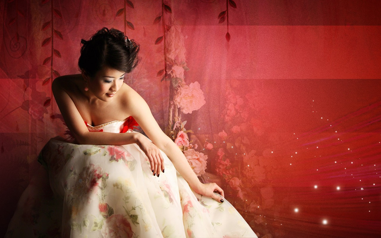 Svatební fotografie wallpaper album (3) #5 - 1280x800