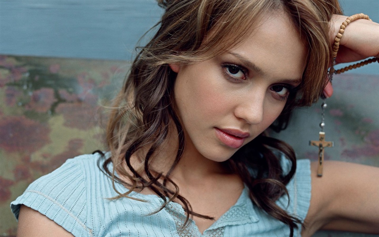 美女Jessica Alba 傑西卡·奧爾巴壁紙(六) #12 - 1280x800