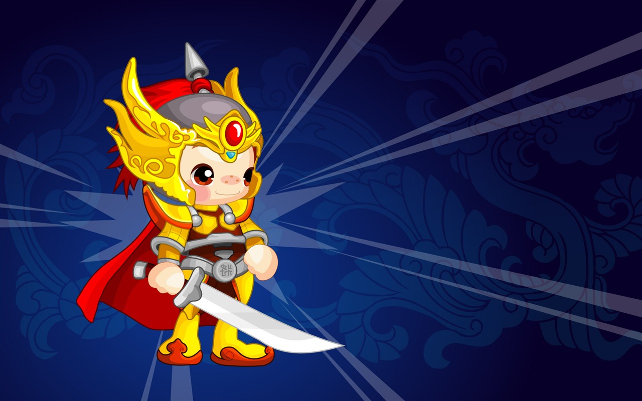 Vector Cartoon Child Wallpaper (2) #11 - 1280x800