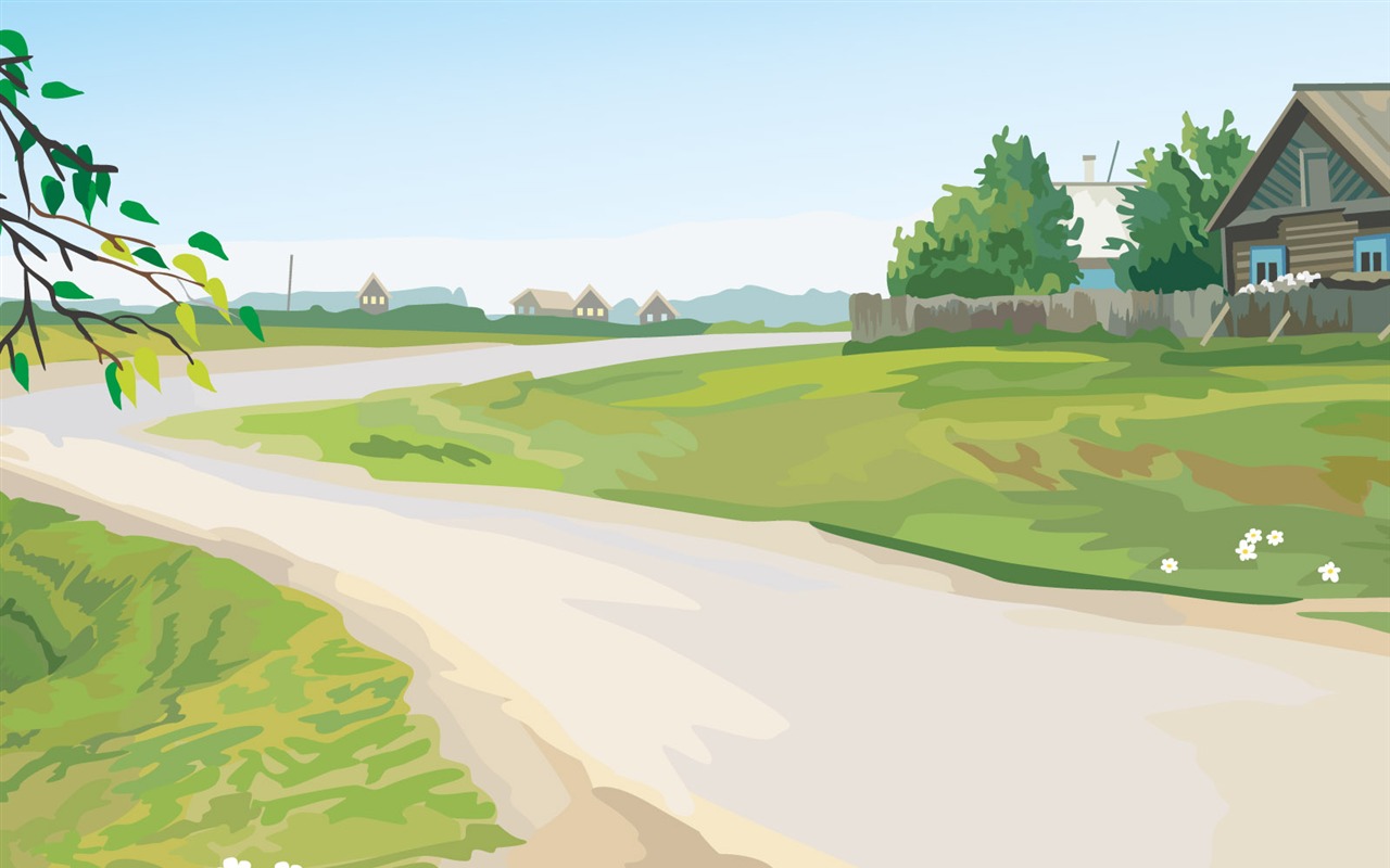 矢量風光壁紙(三) #3 - 1280x800