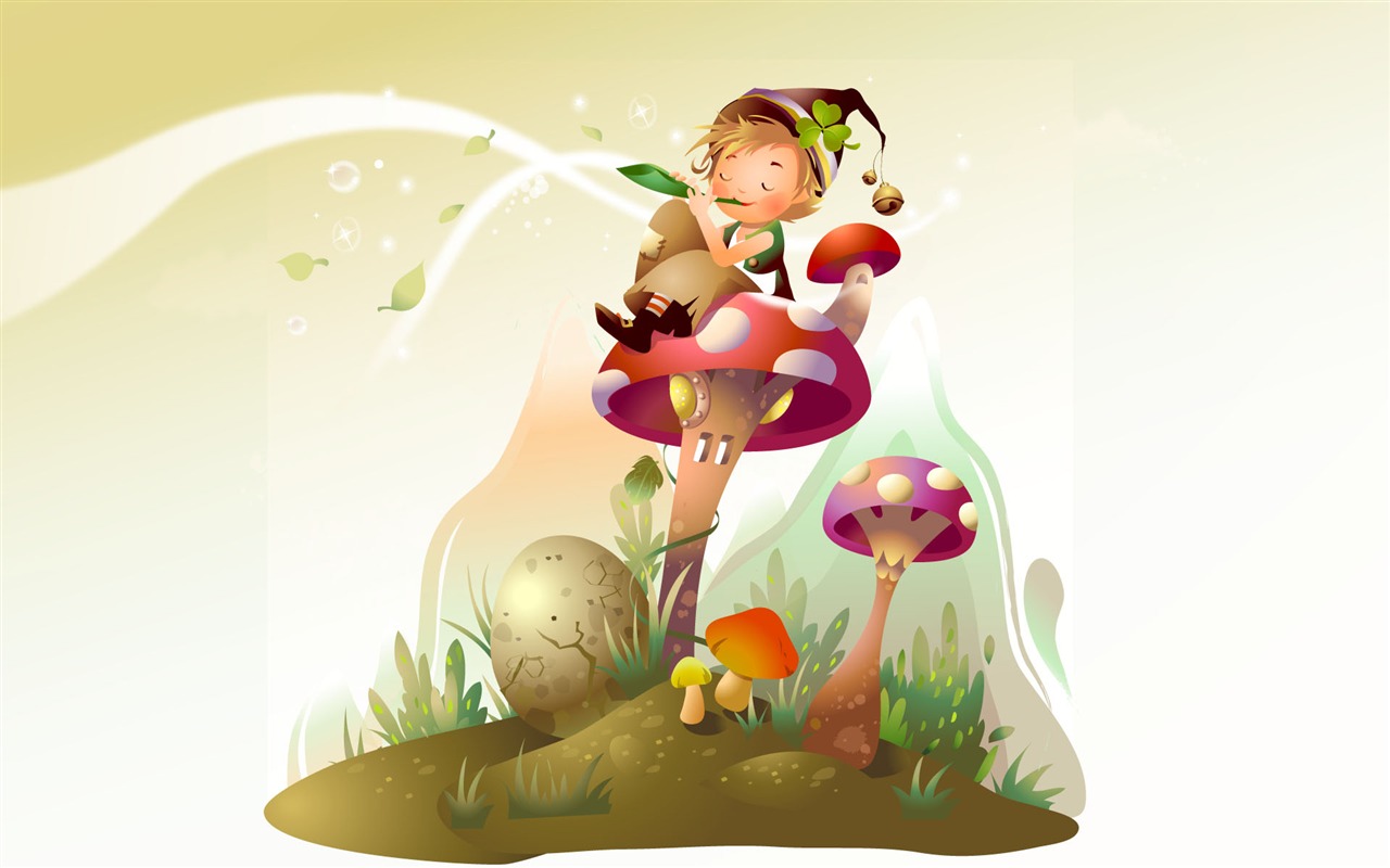 Fond d'écran Fairy Tales Vector (2) #10 - 1280x800