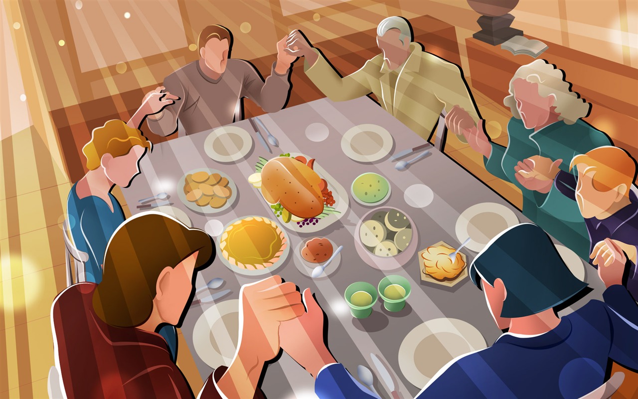 Thanksgiving theme wallpaper (3) #7 - 1280x800