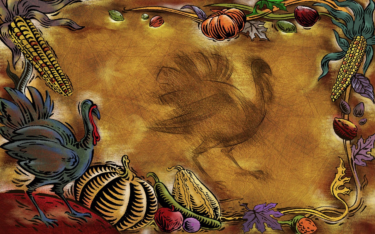 Thanksgiving Thema Tapete (3) #20 - 1280x800