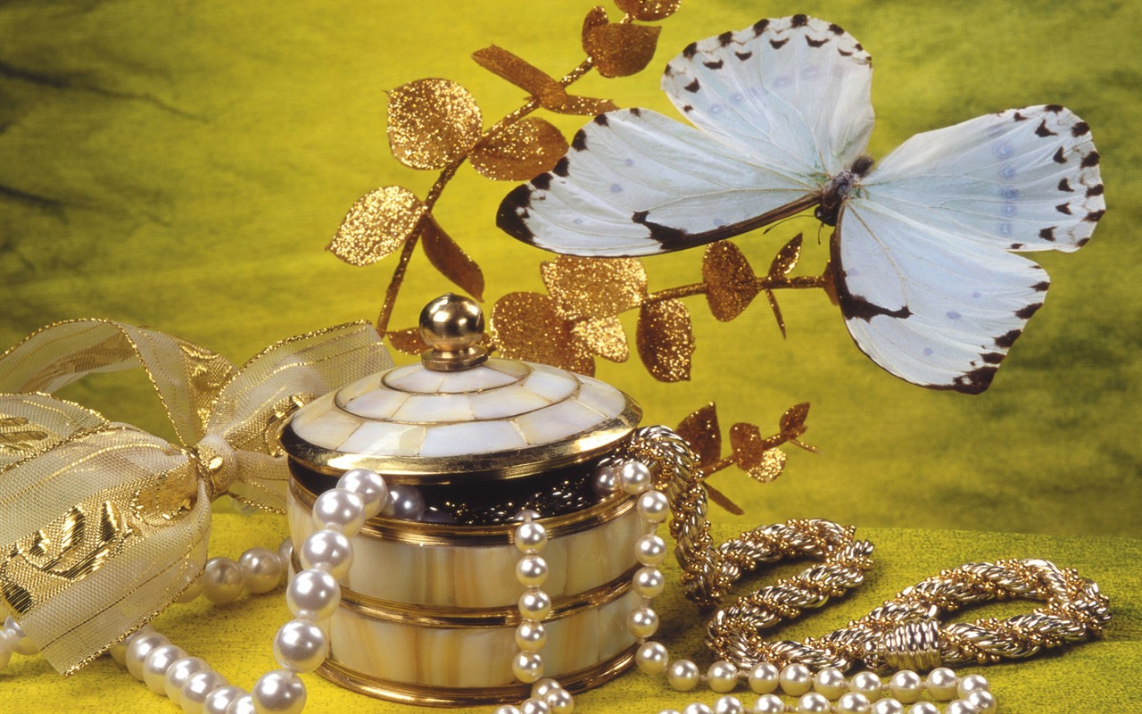 Butterflies and flowers wallpaper album (1) #2 - 1280x800