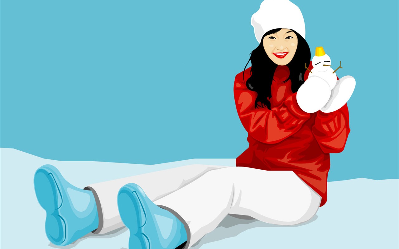 Vector Christmas wallpapers (1) #19 - 1280x800