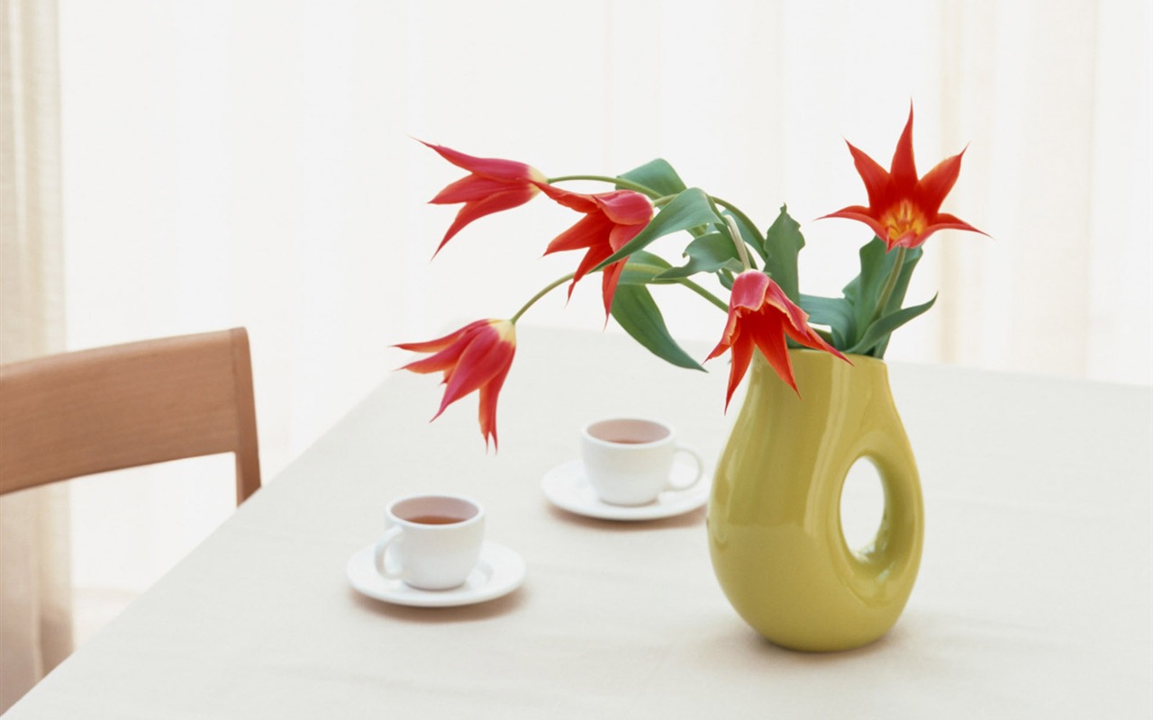 室中花寫真壁紙 #39 - 1280x800