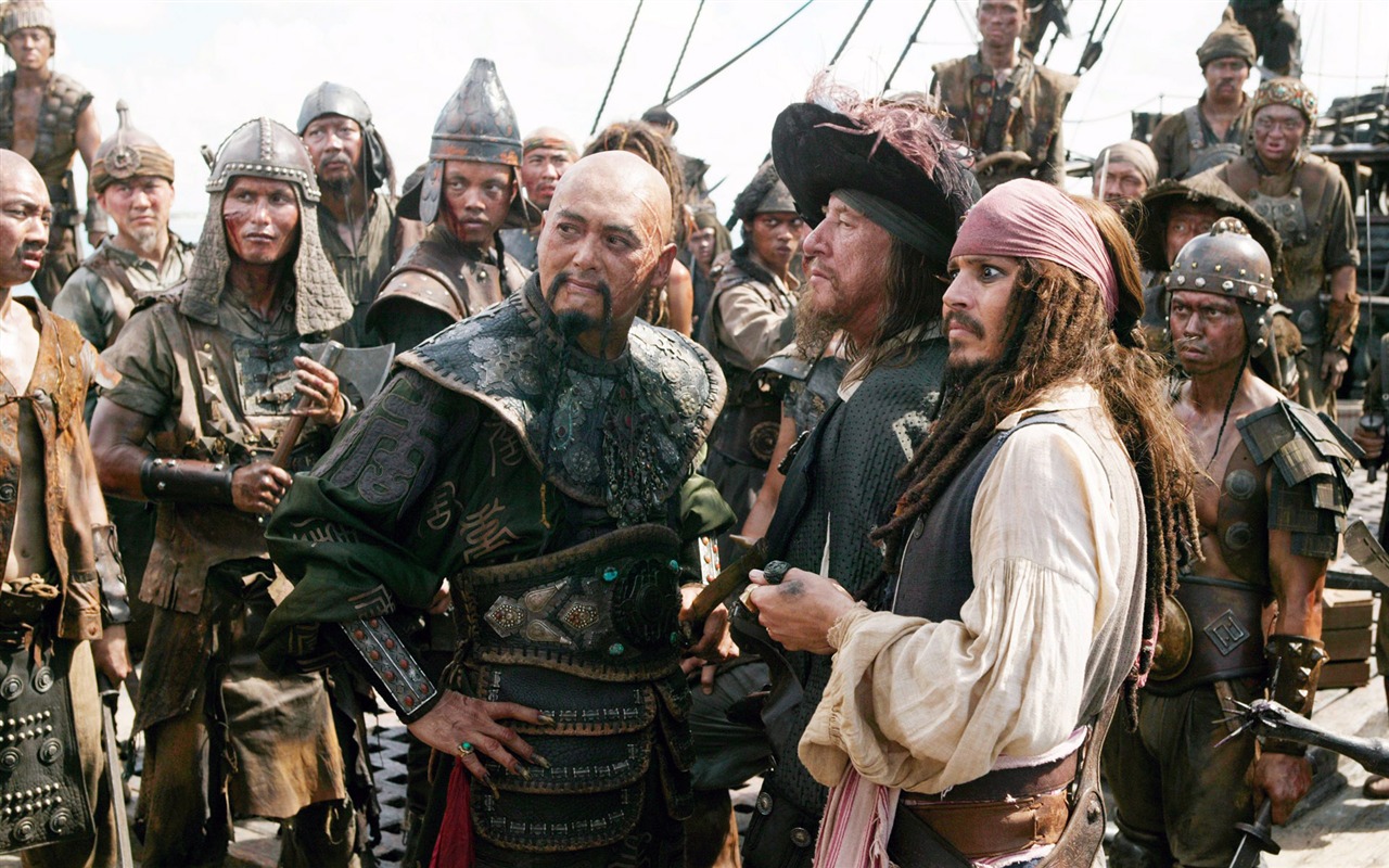 Piráti z Karibiku 3 HD Tapety na plochu #6 - 1280x800