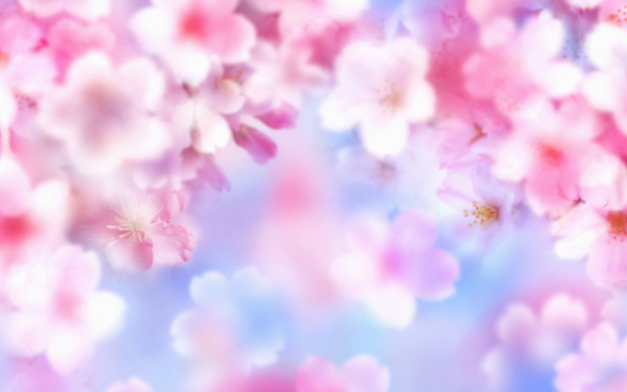 梦幻CG背景花卉壁纸3 - 1280x800