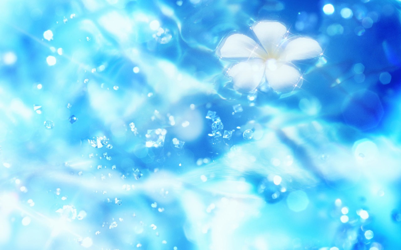 梦幻CG背景花卉壁纸12 - 1280x800