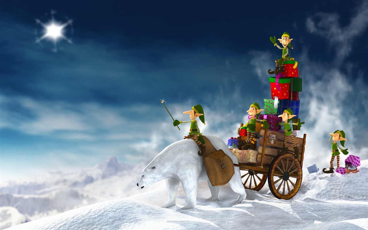 1920 Christmas Theme HD Wallpapers (2) #13 - 1280x800