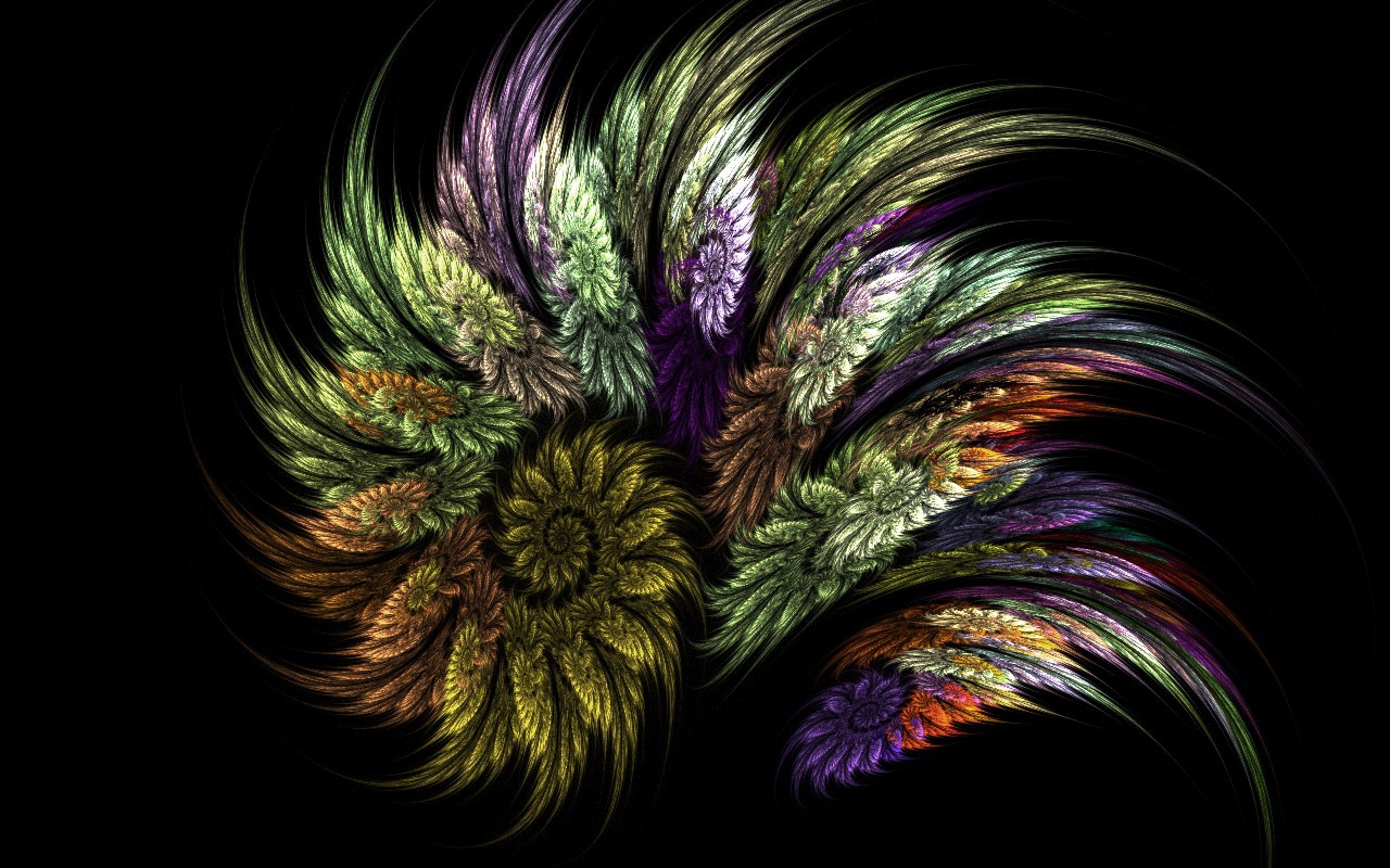 夢幻花朵設計壁紙(一) #3 - 1280x800
