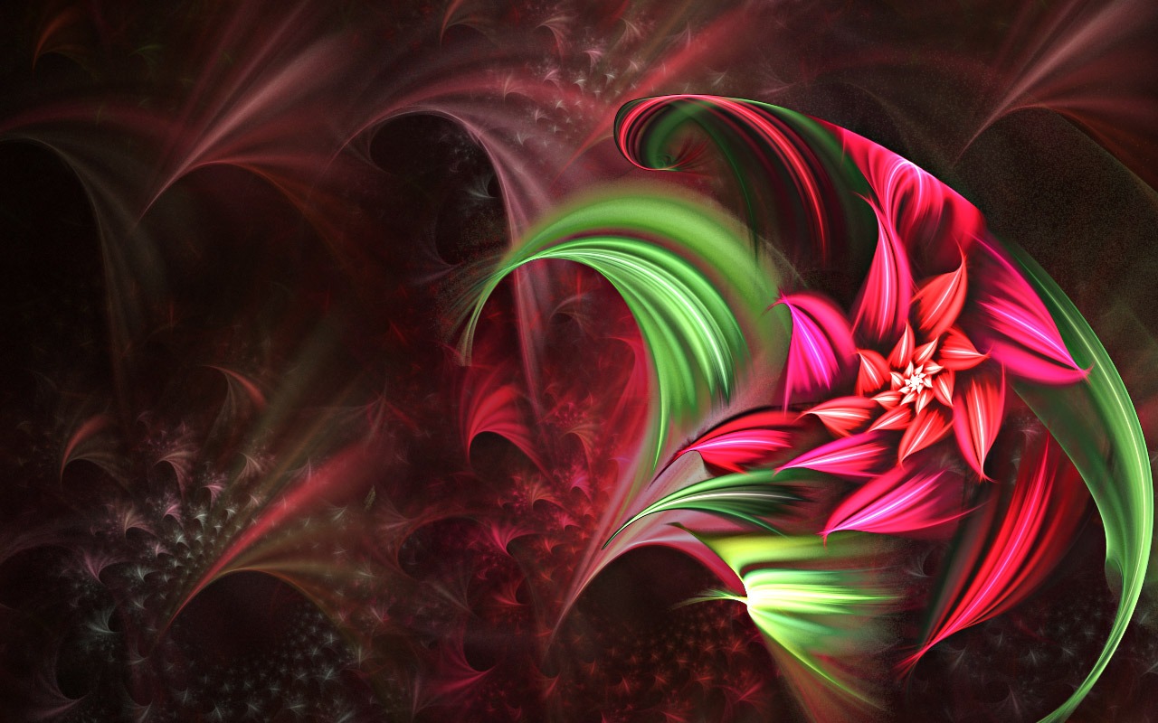 Dream flower design wallpaper (1) #11 - 1280x800