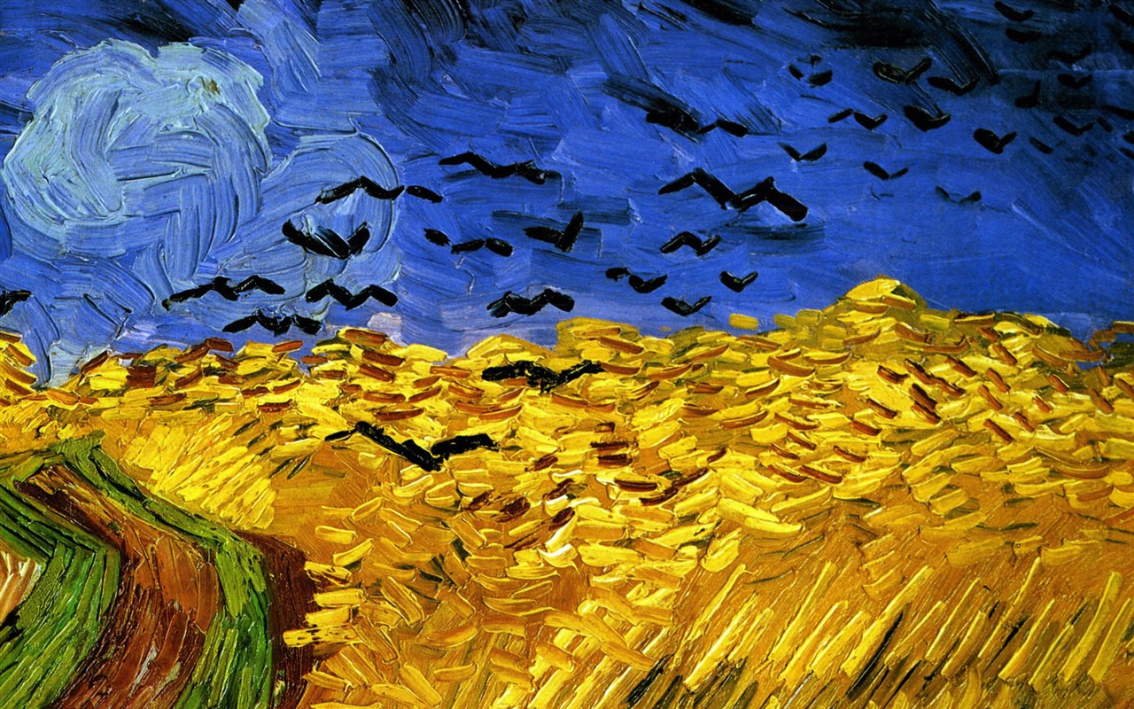 Vincent Van Gogh malování tapety (1) #2 - 1280x800