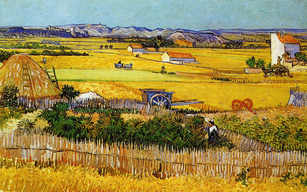 Vincent Van Gogh malování tapety (1) #9 - 1280x800