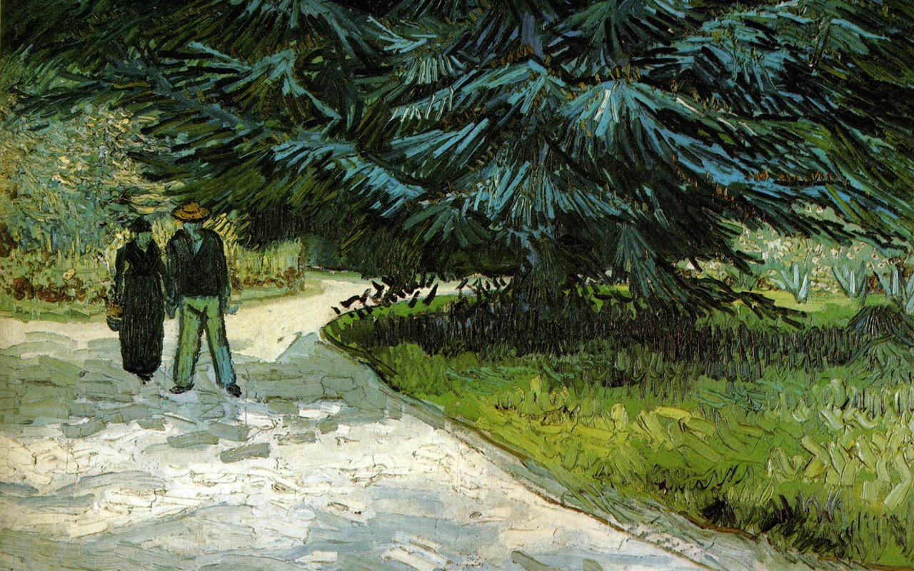 Vincent Van Gogh malování tapety (1) #15 - 1280x800