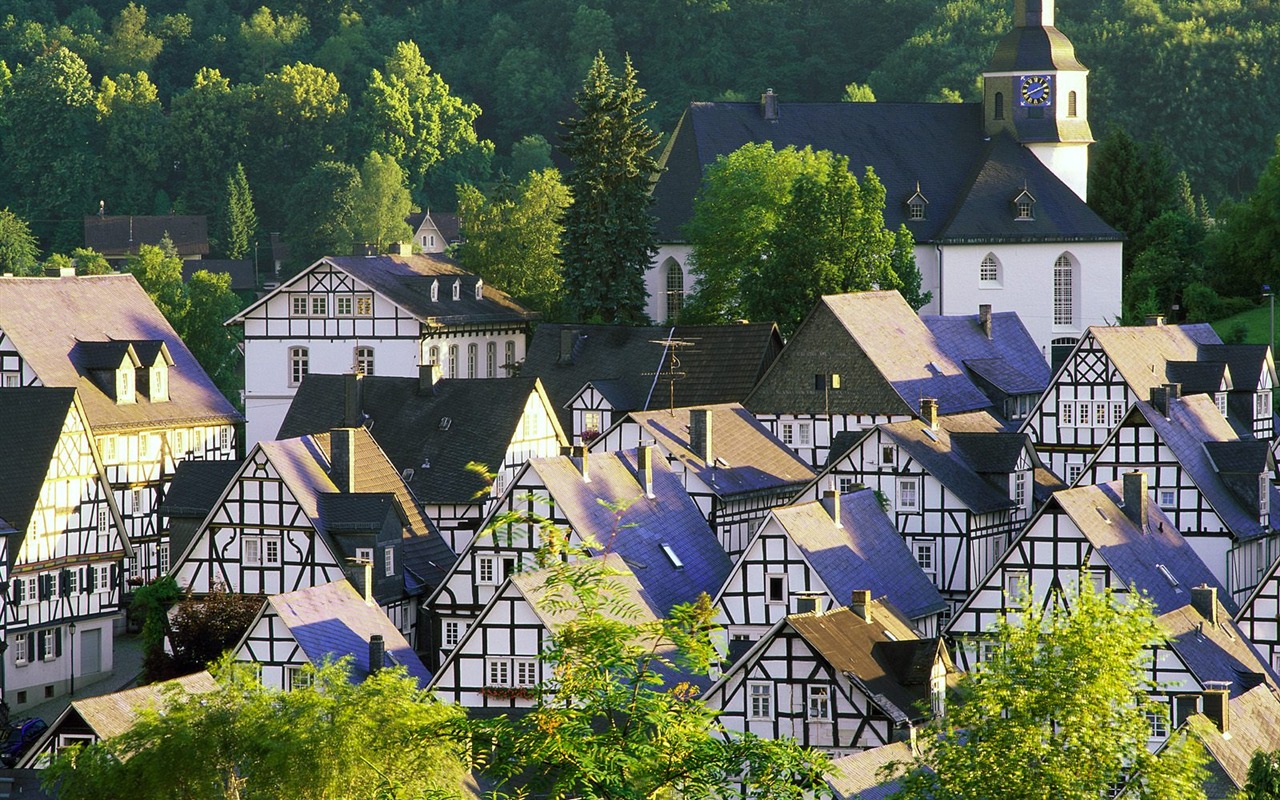 RLD paysages de l'Allemagne d'écran #19 - 1280x800