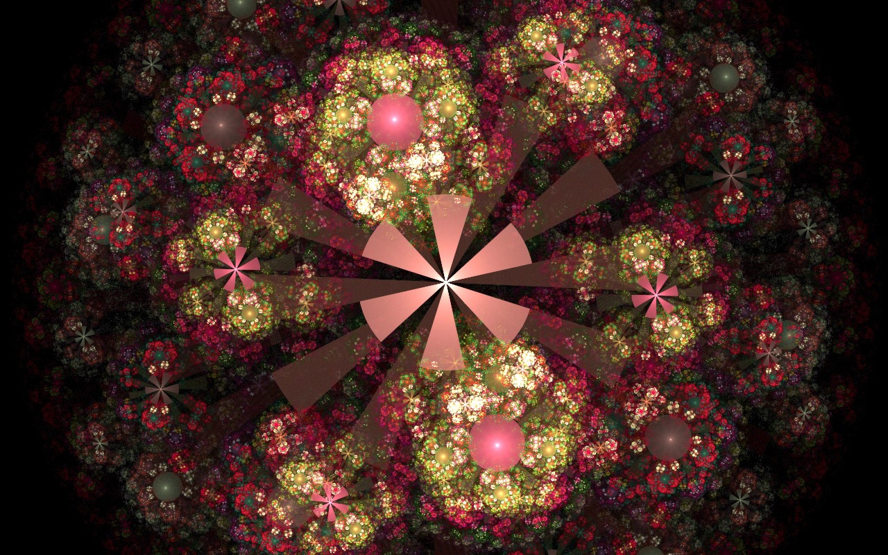 Dream květinovým vzorem tapety (2) #14 - 1280x800