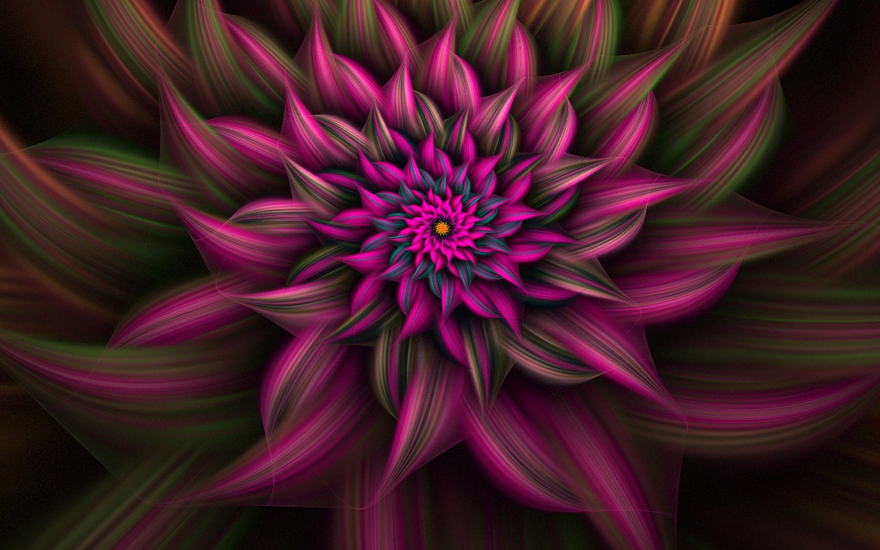 Dream květinovým vzorem tapety (2) #18 - 1280x800