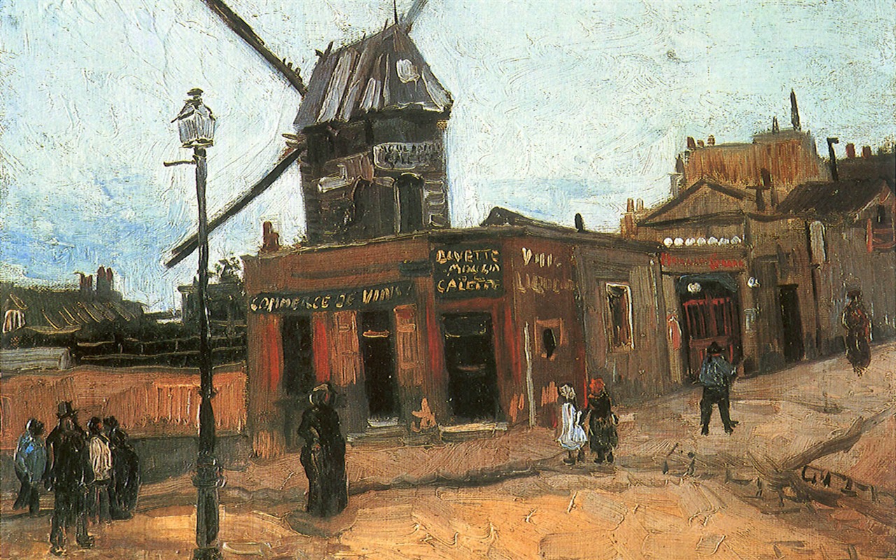 Vincent Van Gogh malování tapetu (2) #8 - 1280x800