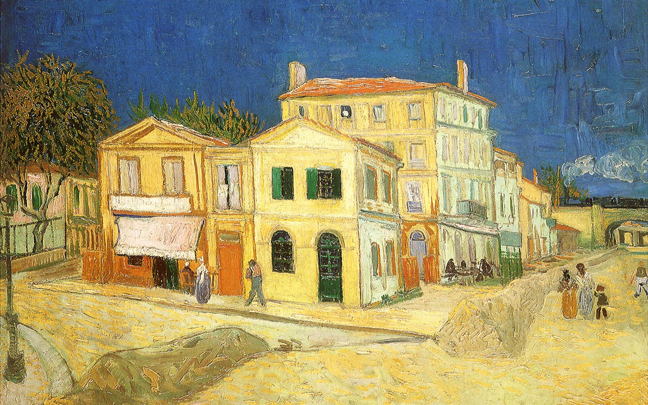 Vincent Van Gogh malování tapetu (2) #14 - 1280x800