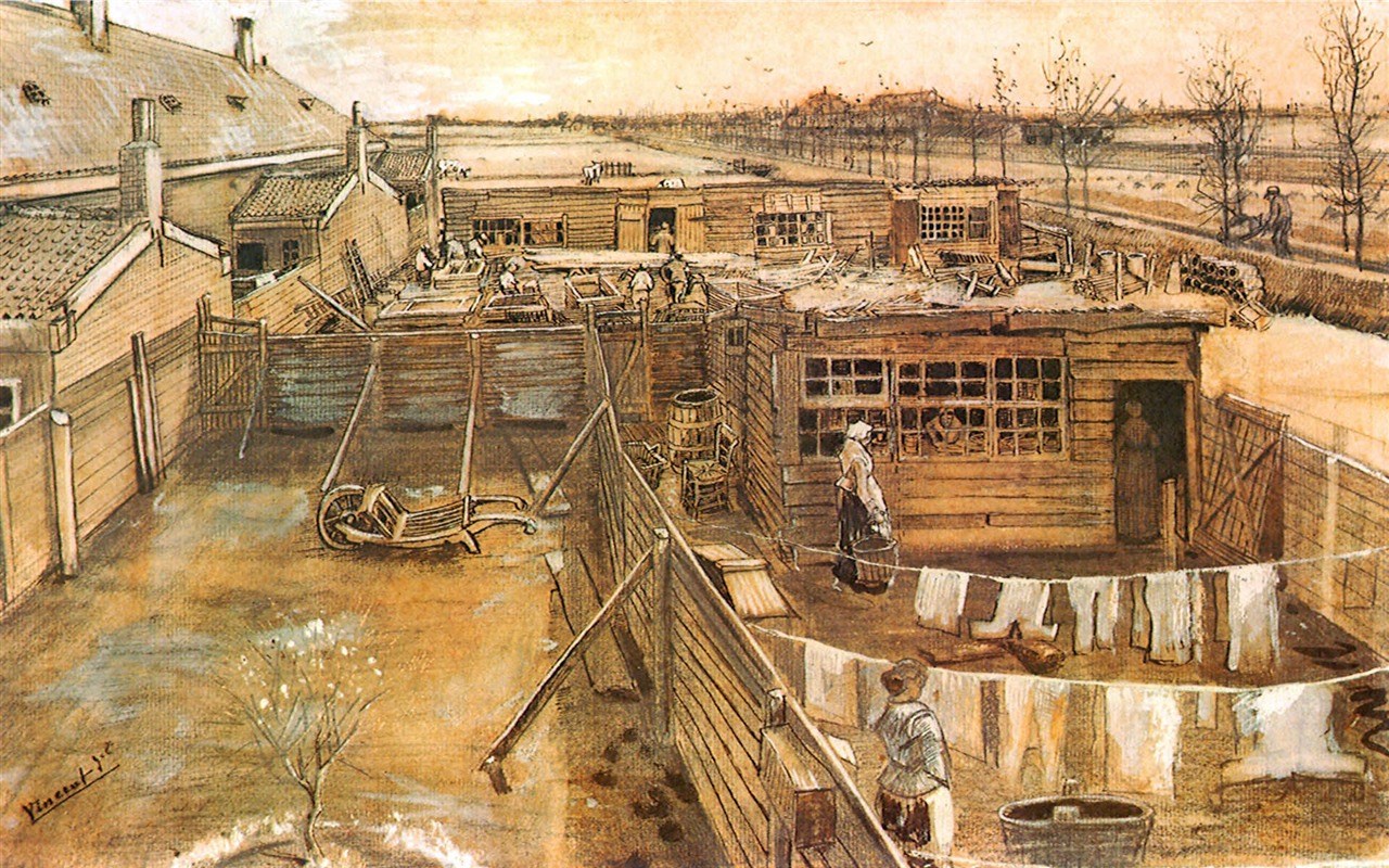 Vincent Van Gogh Gemälde Wallpaper (2) #15 - 1280x800