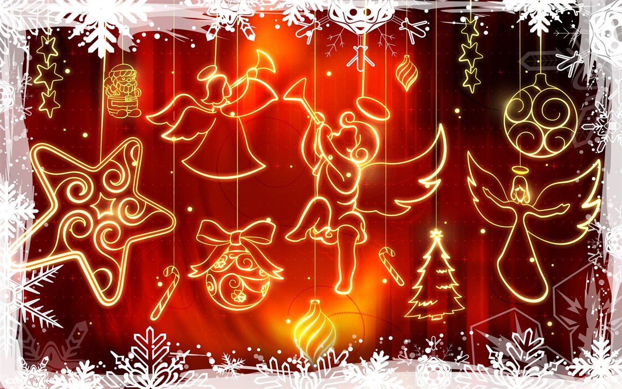 1920 Tema de Navidad Fondos de pantalla de alta definición (4) #13 - 1280x800