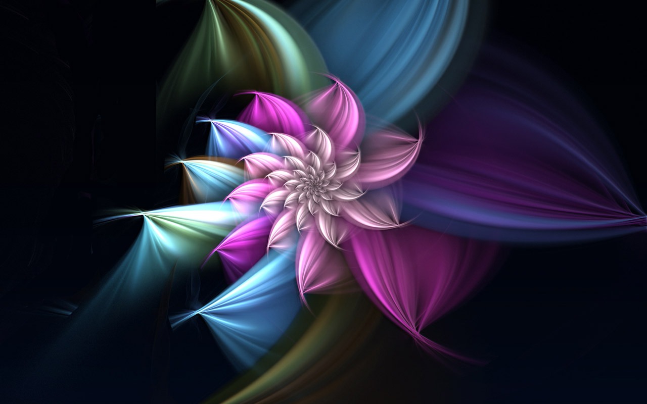 Dream flower design wallpaper (3) #1 - 1280x800
