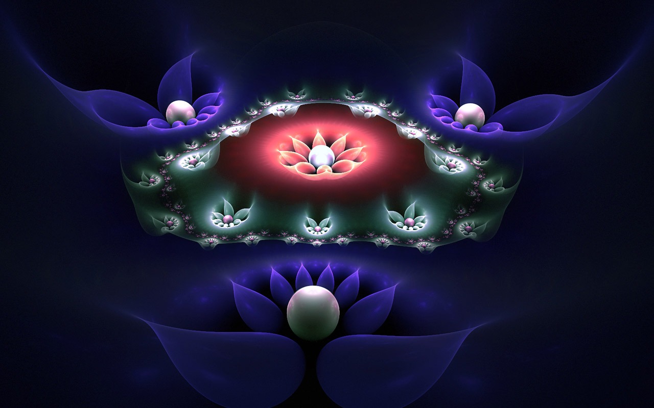 Dream flower design wallpaper (3) #5 - 1280x800
