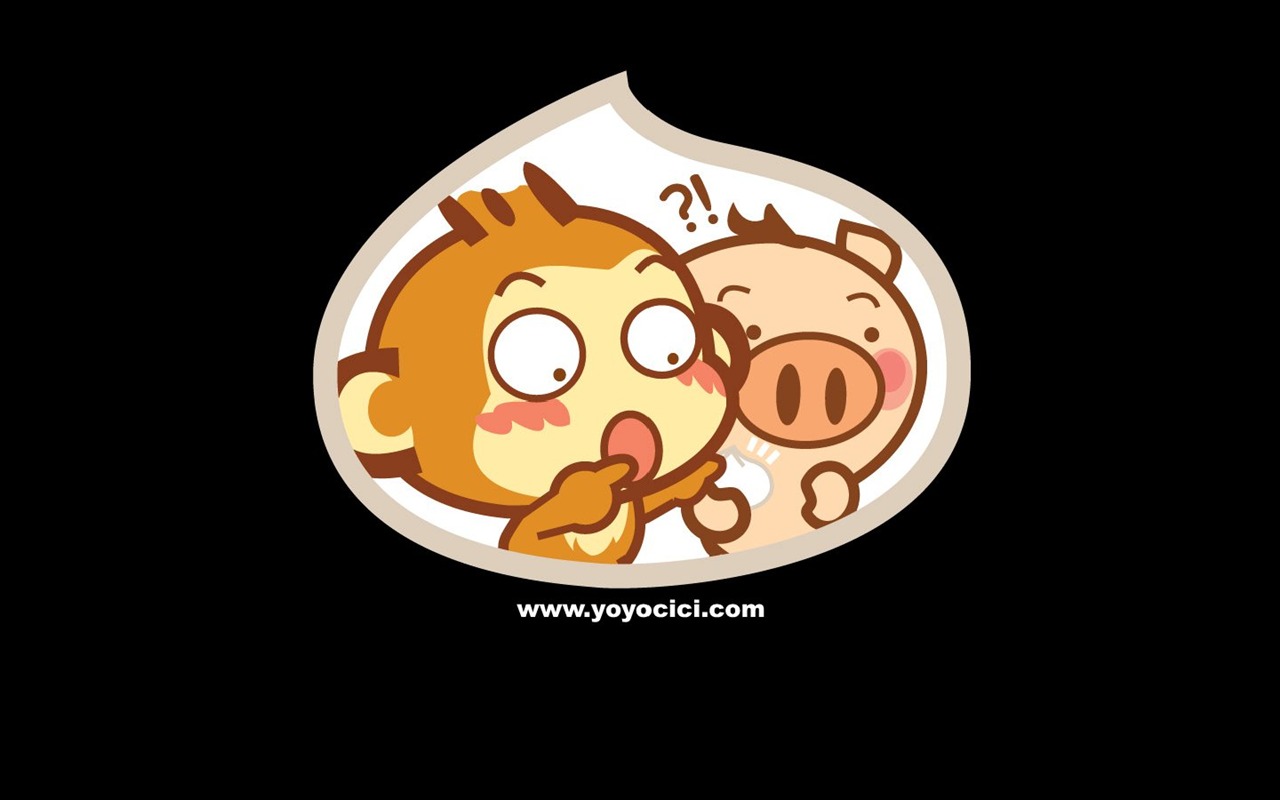 Yau chichotat opice wallpaper #5 - 1280x800