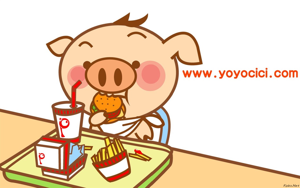 Yau giggle monkey wallpaper #21 - 1280x800