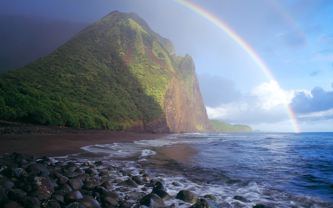 바탕 화면 하와이의 아름다운 풍경 #31 - 1280x800