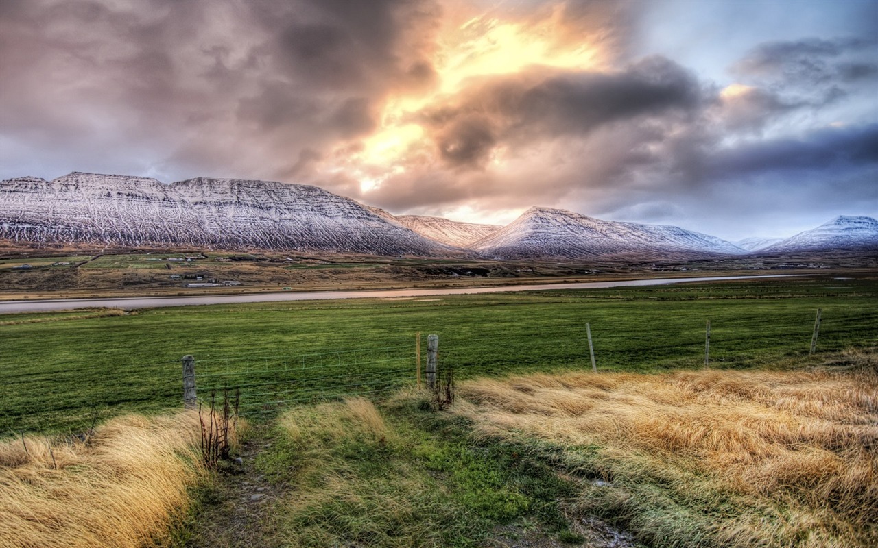 Icelandic scenery HD Wallpaper (1) #7 - 1280x800