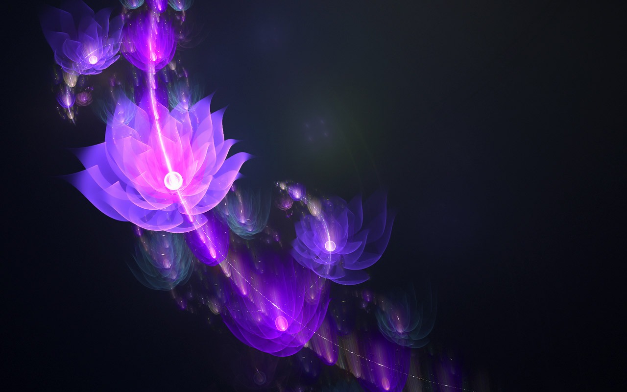 Dream flower design wallpaper (4) #13 - 1280x800