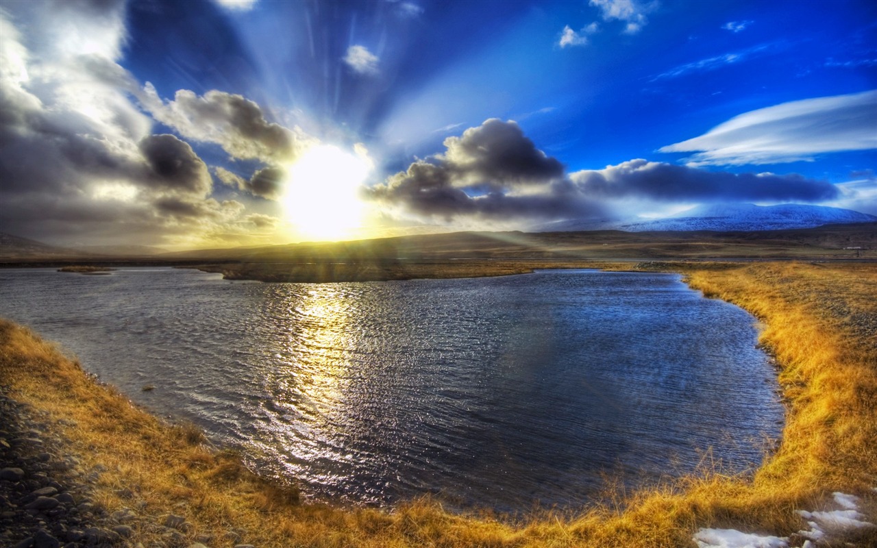 아이슬란드어 풍경의 HD 월페이퍼 (2) #1 - 1280x800