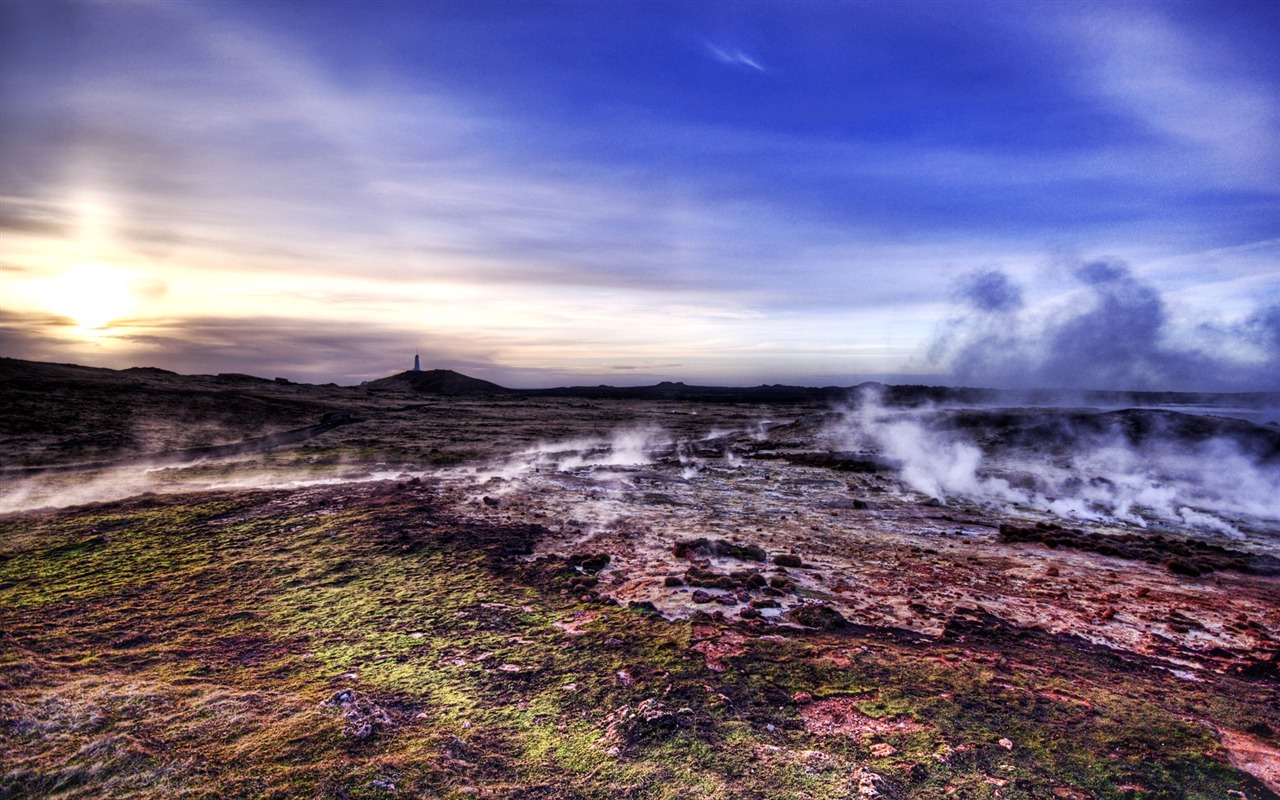 아이슬란드어 풍경의 HD 월페이퍼 (2) #4 - 1280x800
