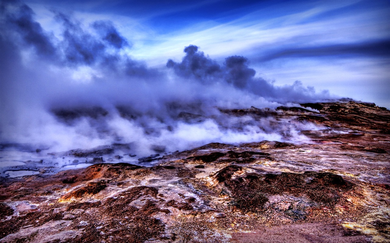 아이슬란드어 풍경의 HD 월페이퍼 (2) #8 - 1280x800