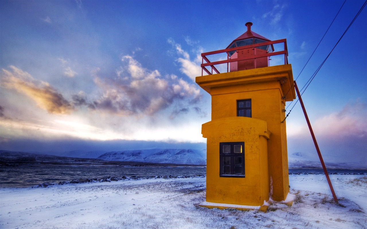 아이슬란드어 풍경의 HD 월페이퍼 (2) #11 - 1280x800