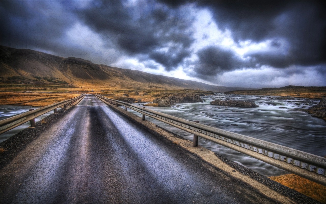 아이슬란드어 풍경의 HD 월페이퍼 (2) #15 - 1280x800