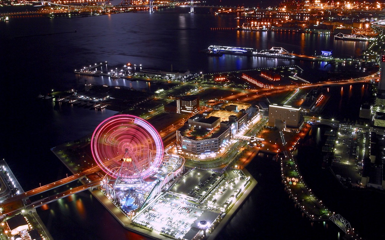 都市夜景壁紙 #5 - 1280x800