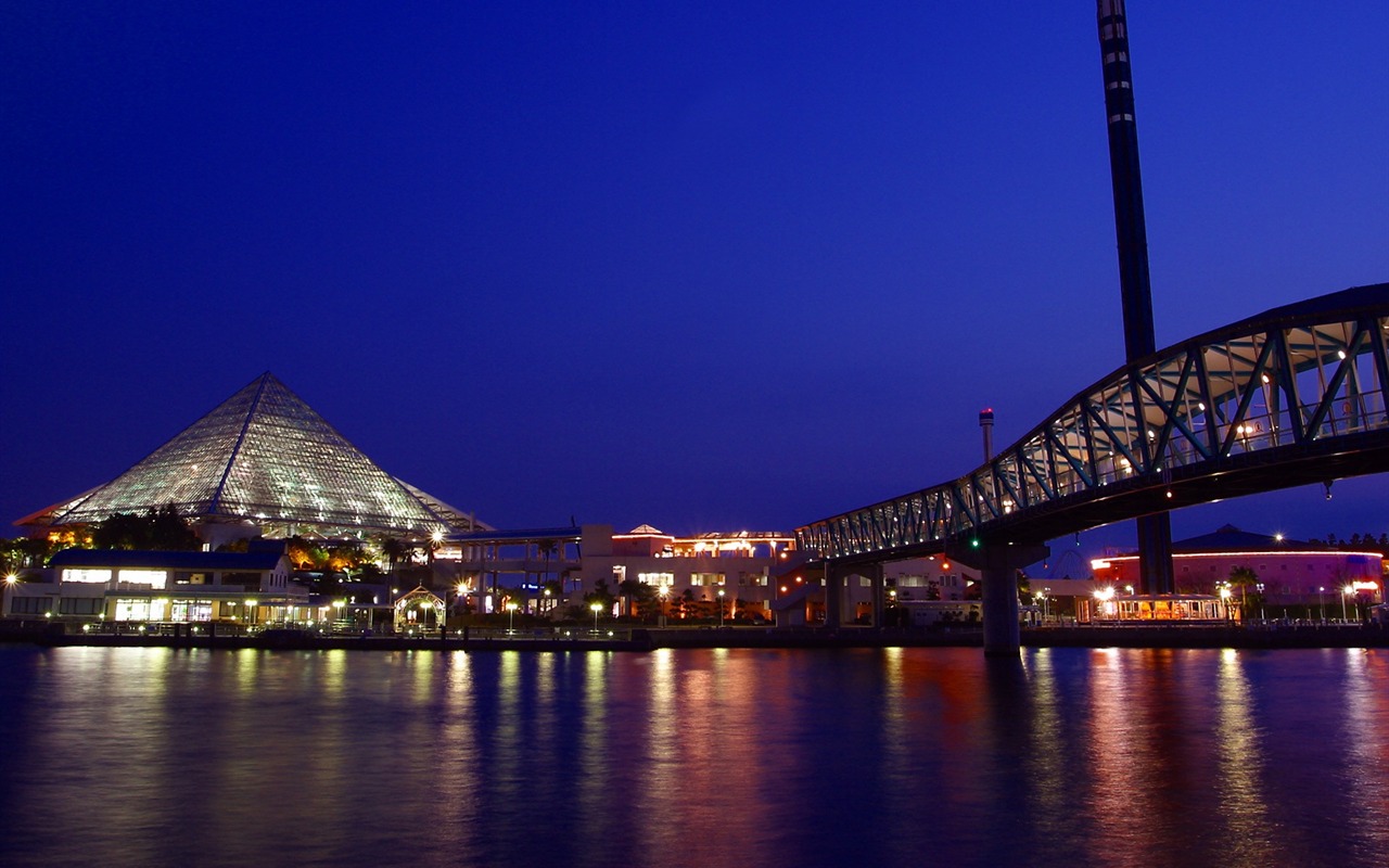 都市夜景壁紙 #6 - 1280x800