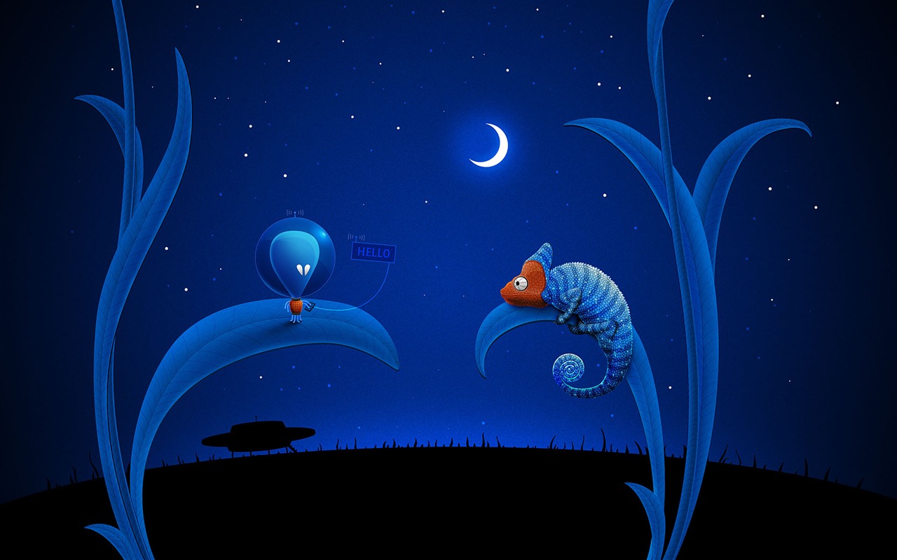 Luna vlads tema fondo de pantalla #8 - 1280x800