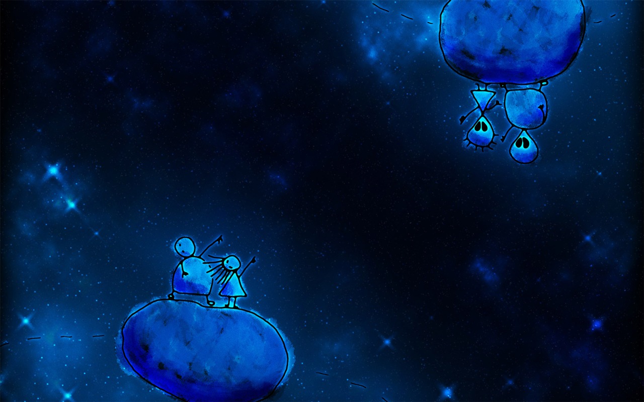 Vlads月亮主題壁紙 #18 - 1280x800