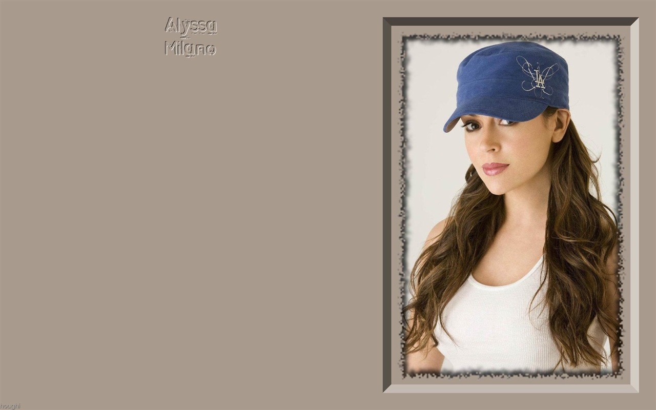 Alyssa Milano krásnou tapetu #15 - 1280x800