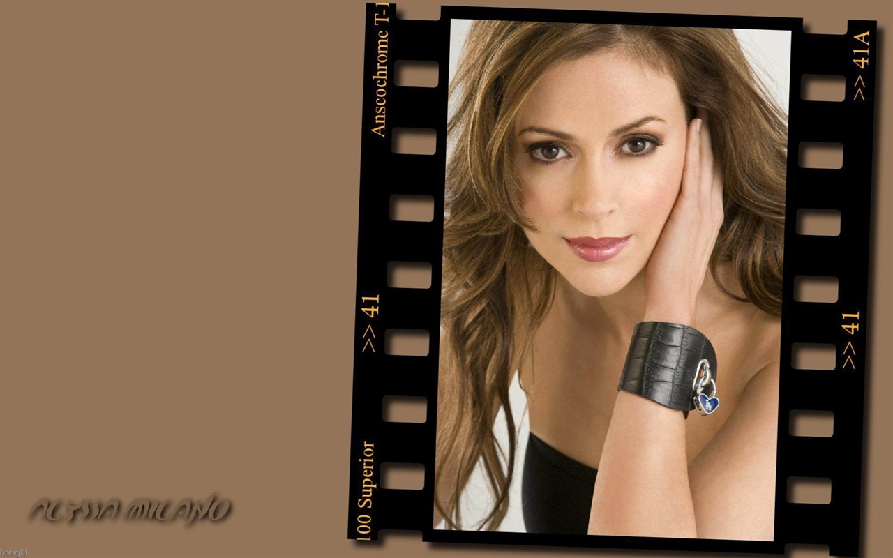 Alyssa Milano krásnou tapetu #16 - 1280x800