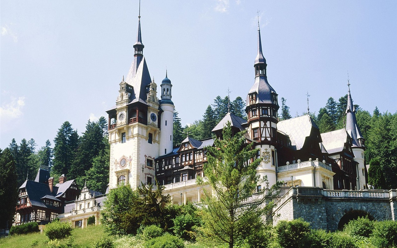 Stavební krajina krásná tapeta #2 - 1280x800