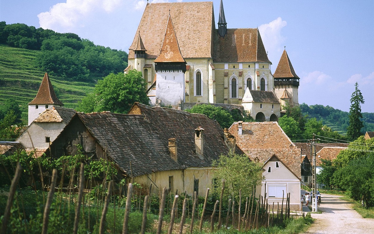 Stavební krajina krásná tapeta #9 - 1280x800