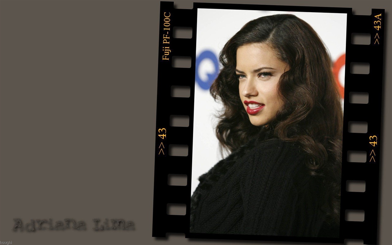 Adriana Lima krásnou tapetu #26 - 1280x800