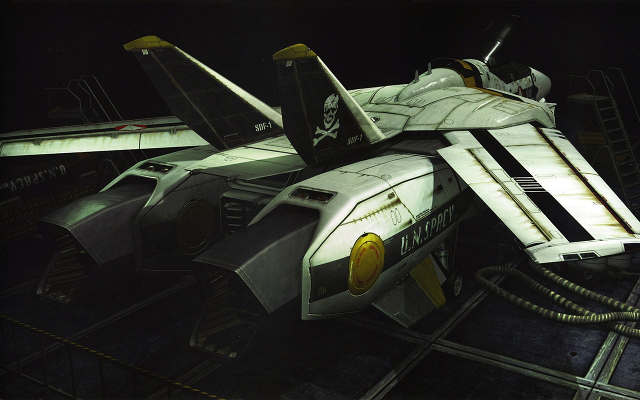 Macross fondo de pantalla de combate (1) #8 - 1280x800