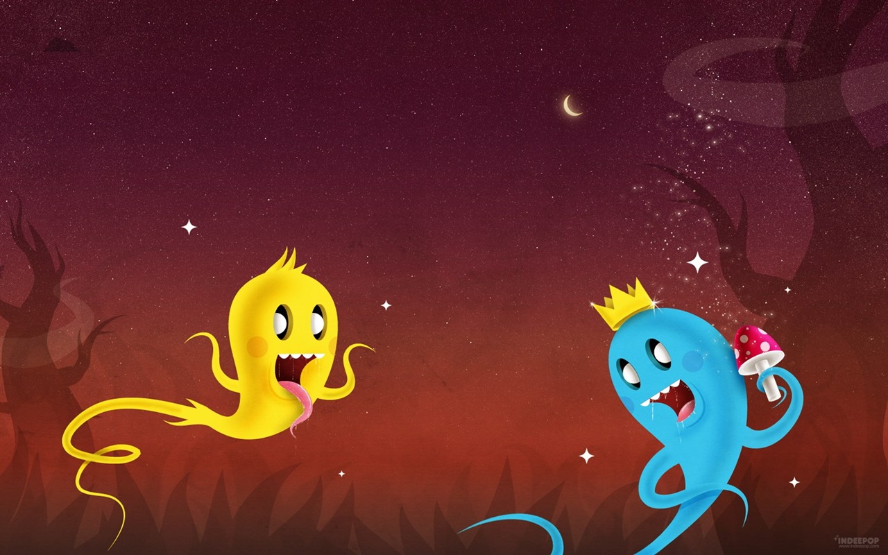 Indeepop creative illustration design wallpapers #2 - 1280x800