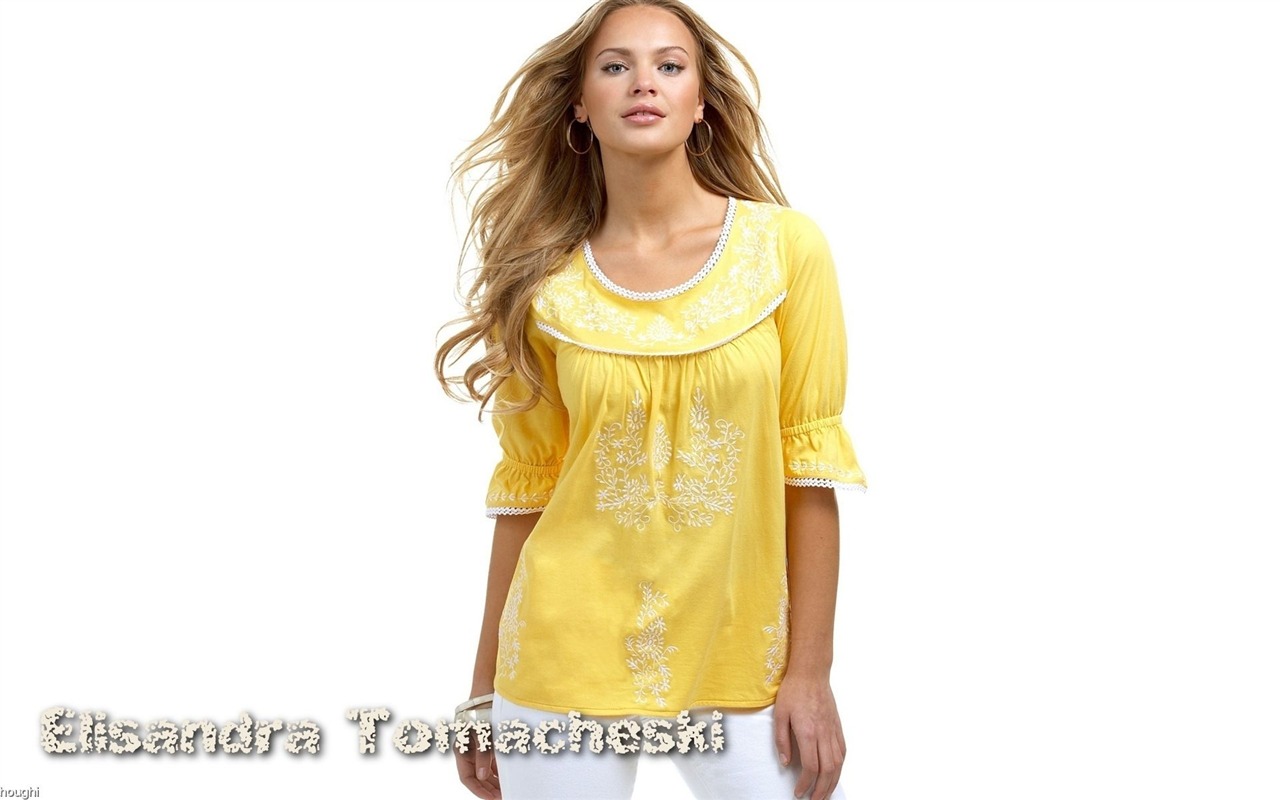 Elisandra Tomacheski krásnou tapetu #6 - 1280x800
